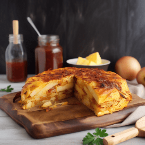 Tortilla de patata con cebolla y calabacín – Blog de Cucute
