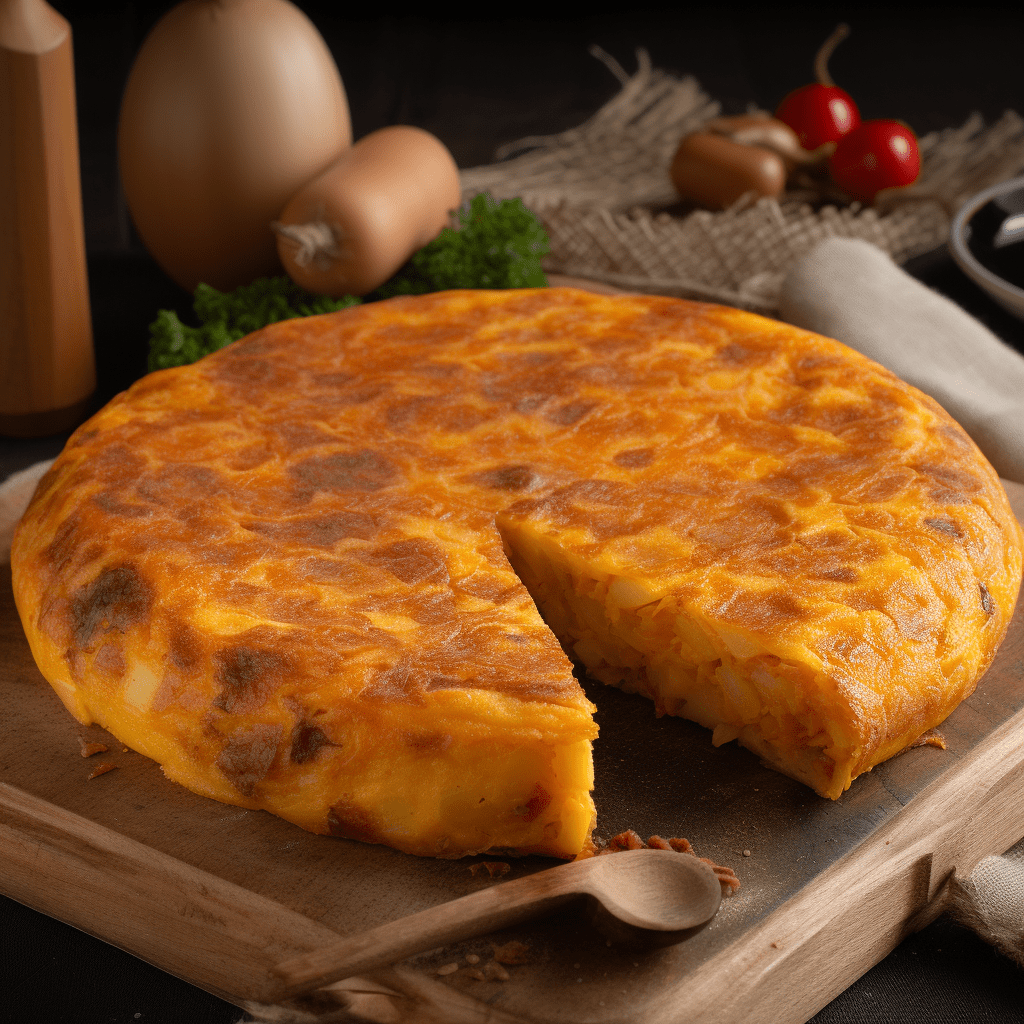 Tortilla de patata con chistorra